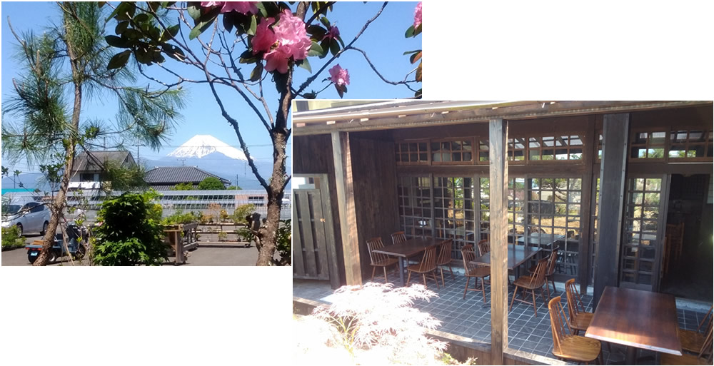 富士山も望めるテラス席「富士山バルコニ－」